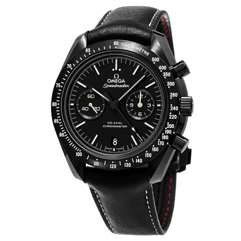 leather omega watches for men